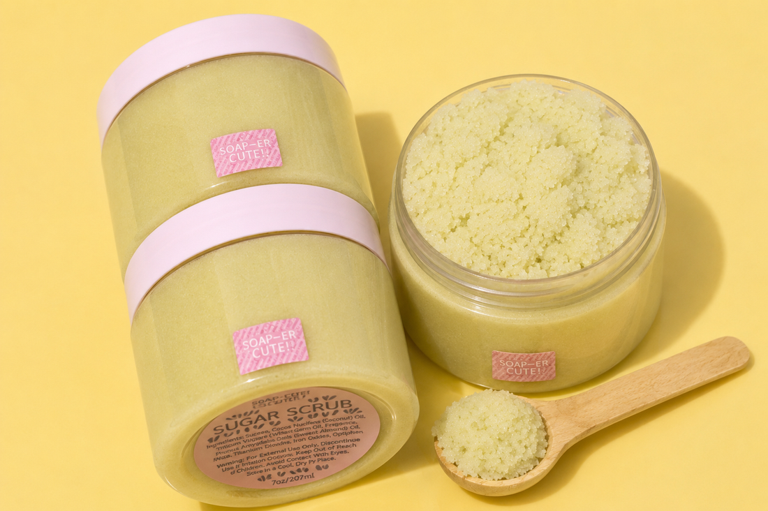 WHIPPED SUGAR SCRUB LEMON & EUCALYPTUS